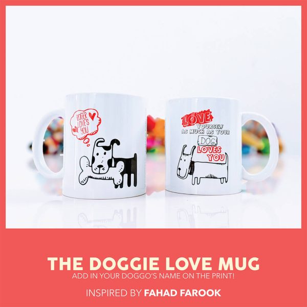 THE DOGGIE LOVE MUG